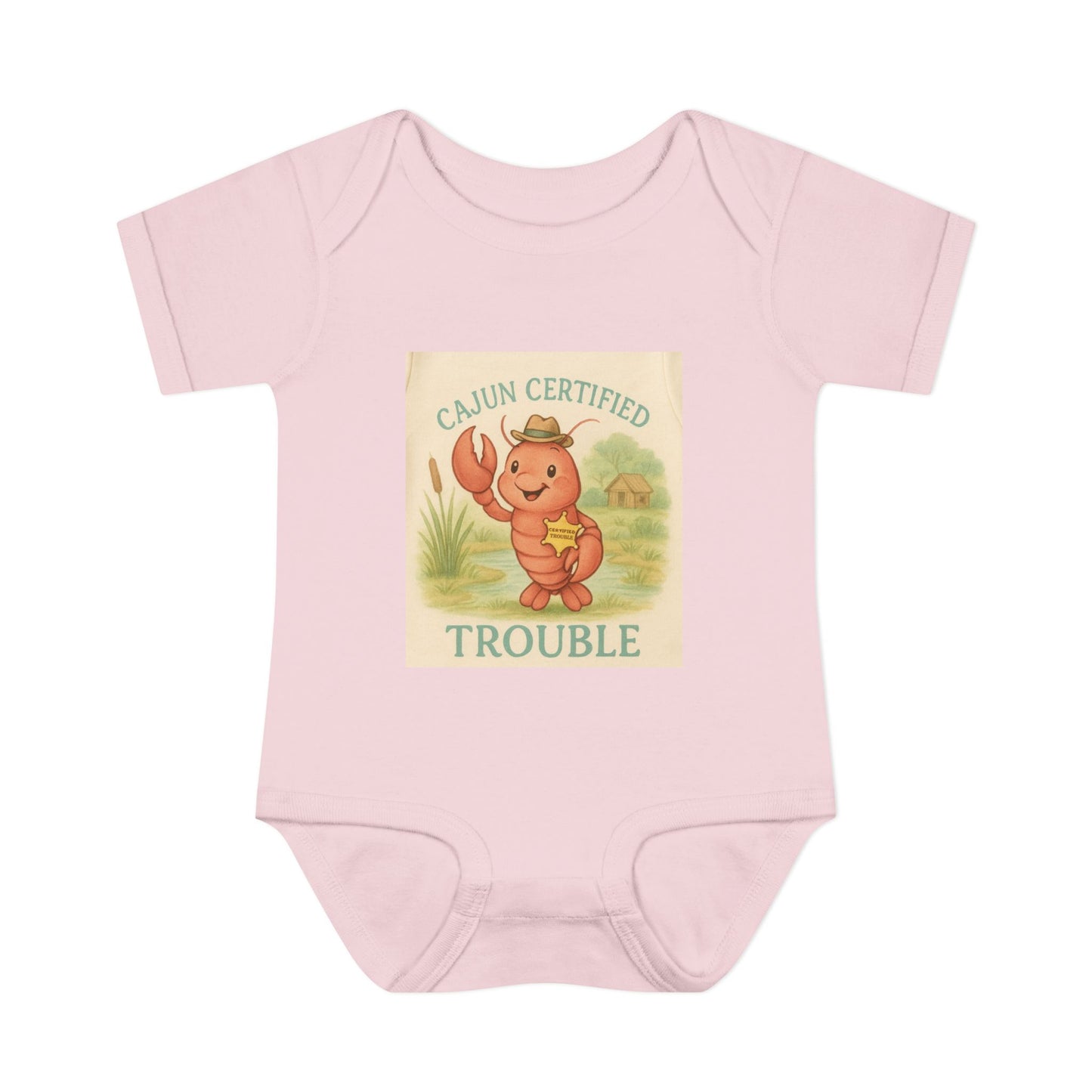 Cajun Certified Baby Bodysuit, Cute Infant Outfit, Baby Shower Gift, Infant Fashion, Adorable Baby Apparel