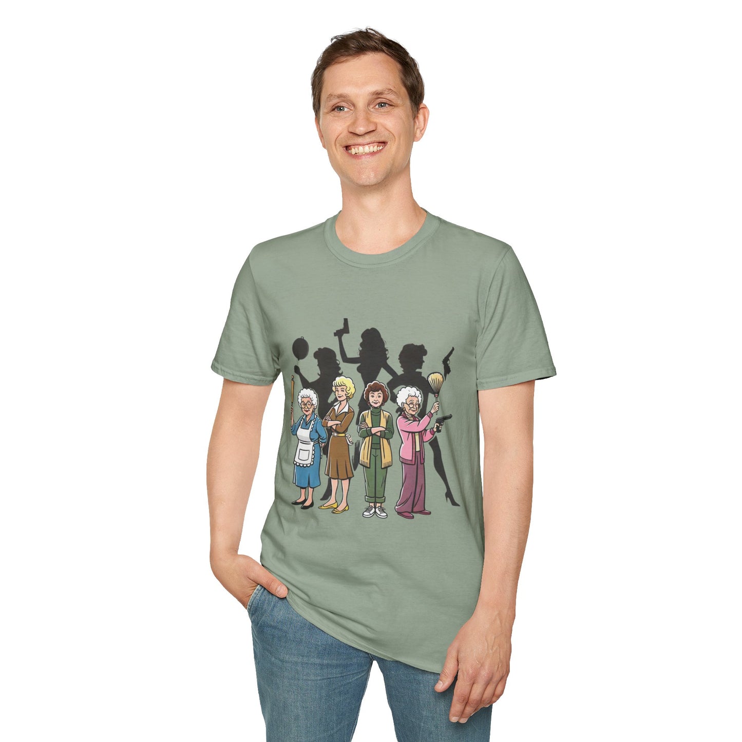 Cartoon Golden Girls T-Shirt
