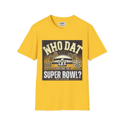 Saints Fan Super Bowl Host Unisex T-Shirt