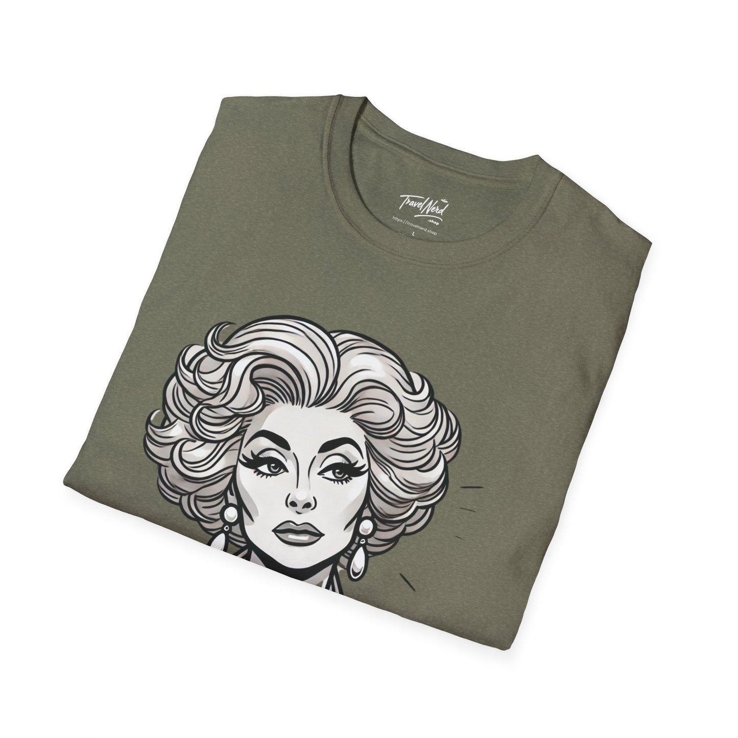 Funny Golden Girls Blanche Stunned T-Shirt