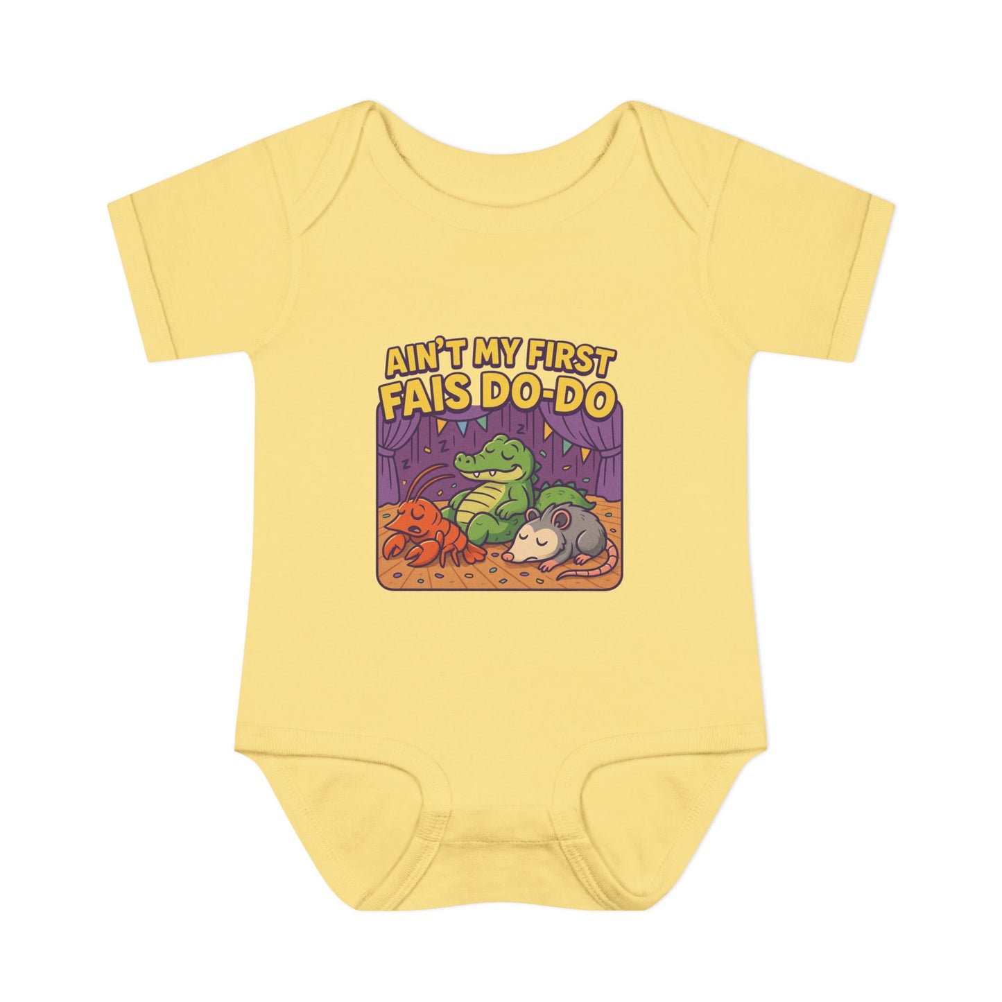 Aint My First Fais Do Do - Certified Baby Bodysuit, Cute Infant Outfit, Baby Shower Gift, Infant Fashion, Adorable Baby Apparel