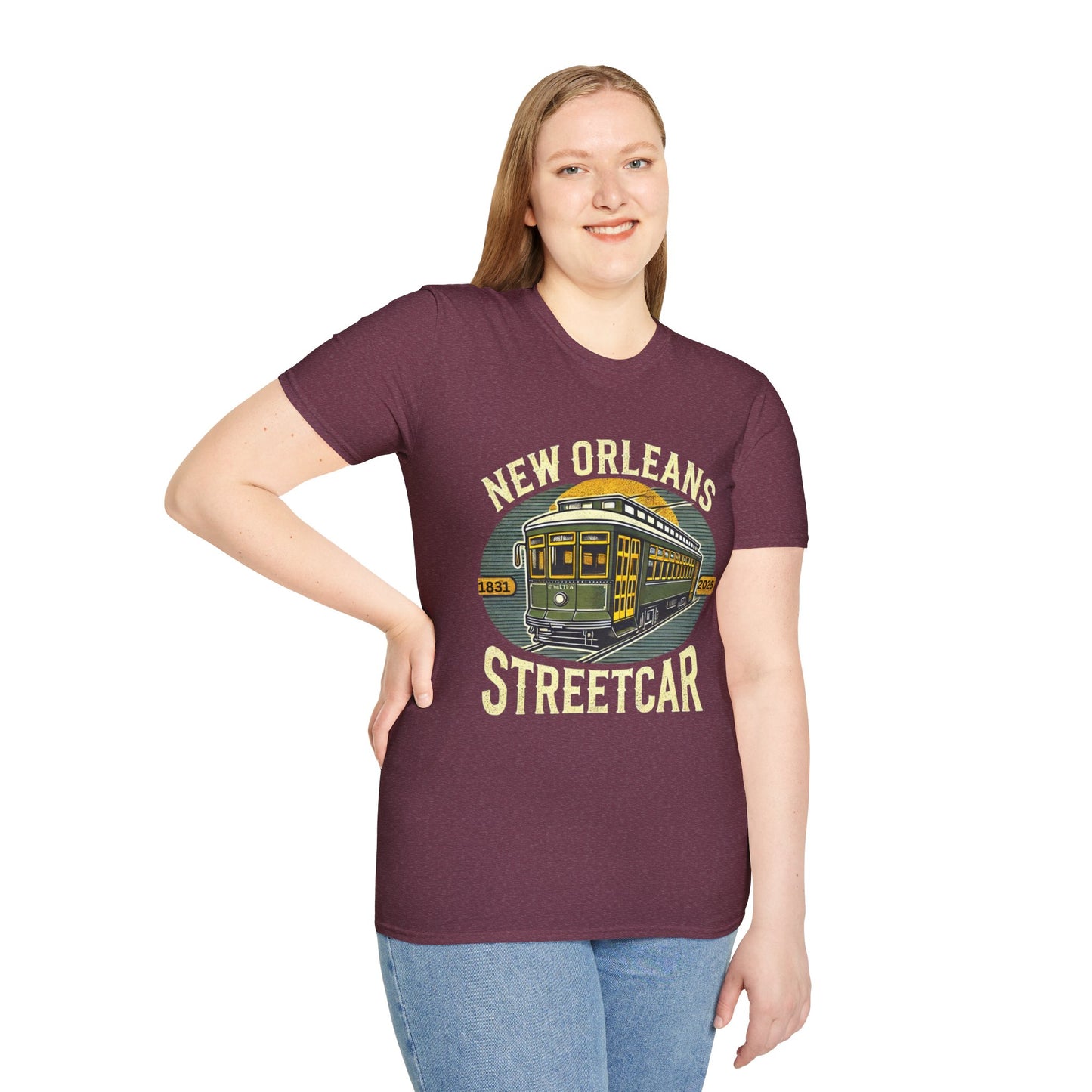 Streetcar Men's T-Shirt - New Orleans 1831 Design