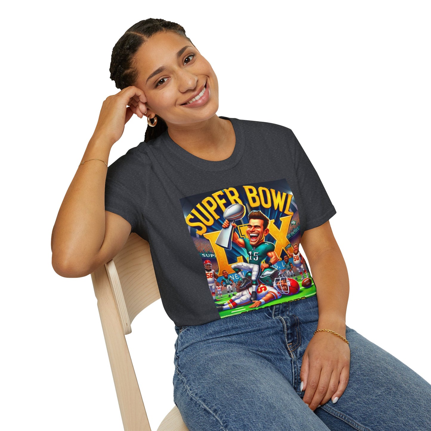 Super Bowl Champions Unisex Softstyle T-Shirt - Celebrate Victory in Style!