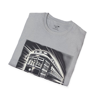 Streetcar Both Ways Fast Art Softstyle T-Shirt