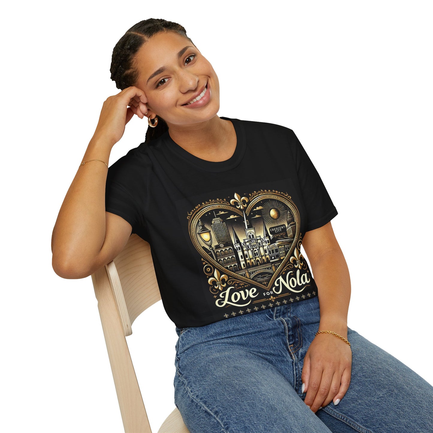 NOLA Love Softstyle T-Shirt