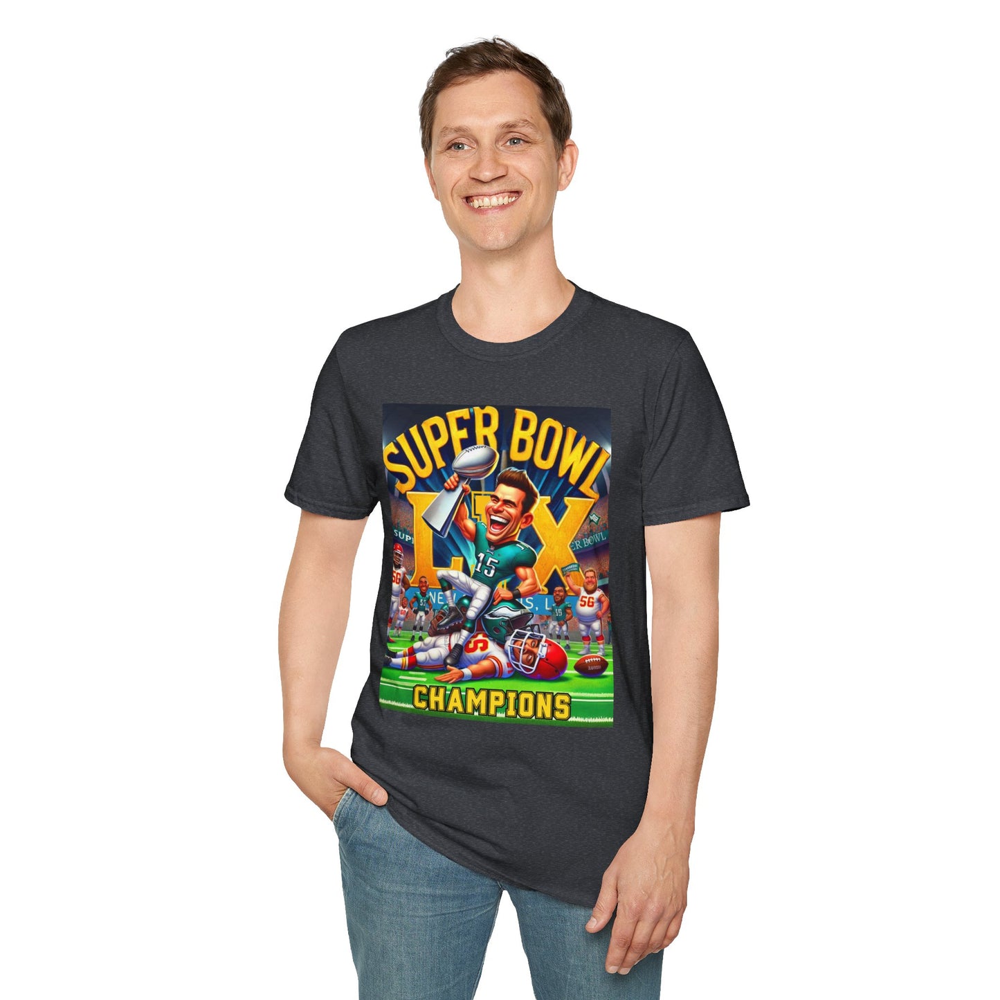 Super Bowl Champions Unisex Softstyle T-Shirt - Celebrate Victory in Style!