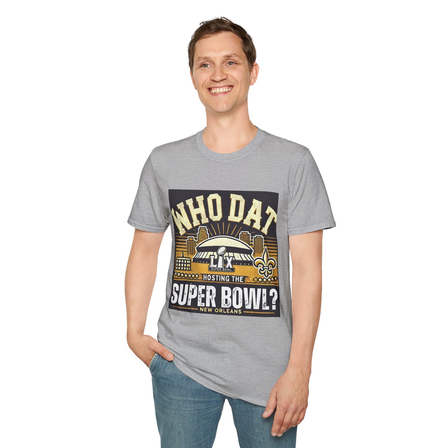 Saints Fan Super Bowl Host Unisex T-Shirt