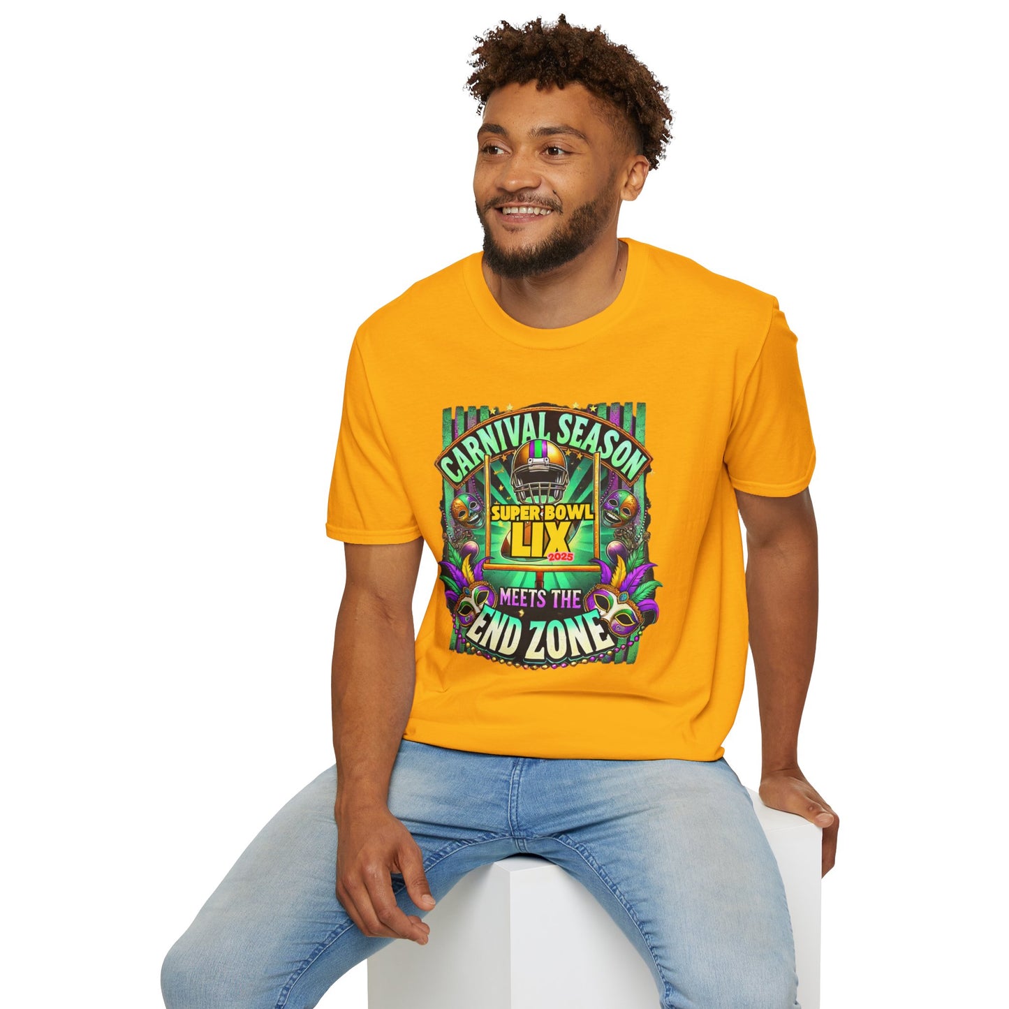 Mardi Gras Super Bowl T-Shirt