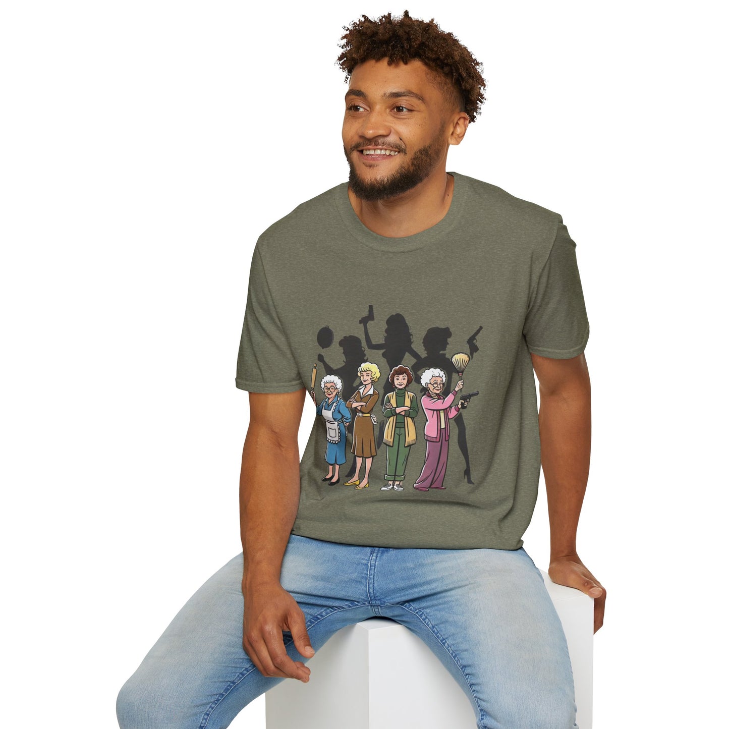 Cartoon Golden Girls T-Shirt