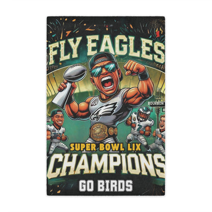 Super Bowl Champions Microfiber Blanket for Eagles Fans