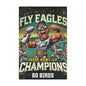 Super Bowl Champions Microfiber Blanket for Eagles Fans