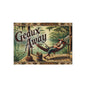 Outdoor Rug: 'Geaux Away' Cozy Patio Mat for Relaxation, Garden Decor, Camping Accessory, Summer Vibes