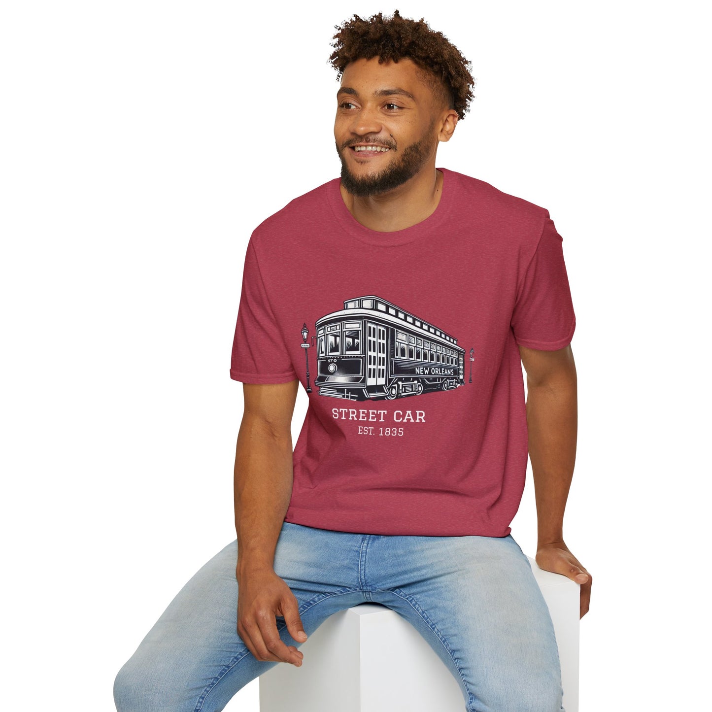 Vintage New Orleans Streetcar Unisex T-Shirt