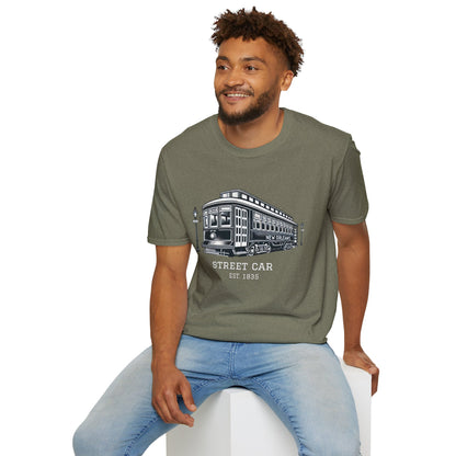 Vintage New Orleans Streetcar Unisex T-Shirt