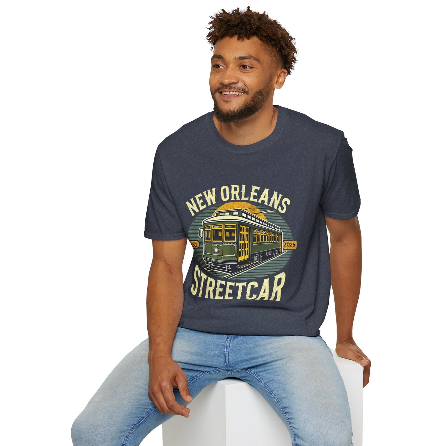 Streetcar Men's T-Shirt - New Orleans 1831 Design