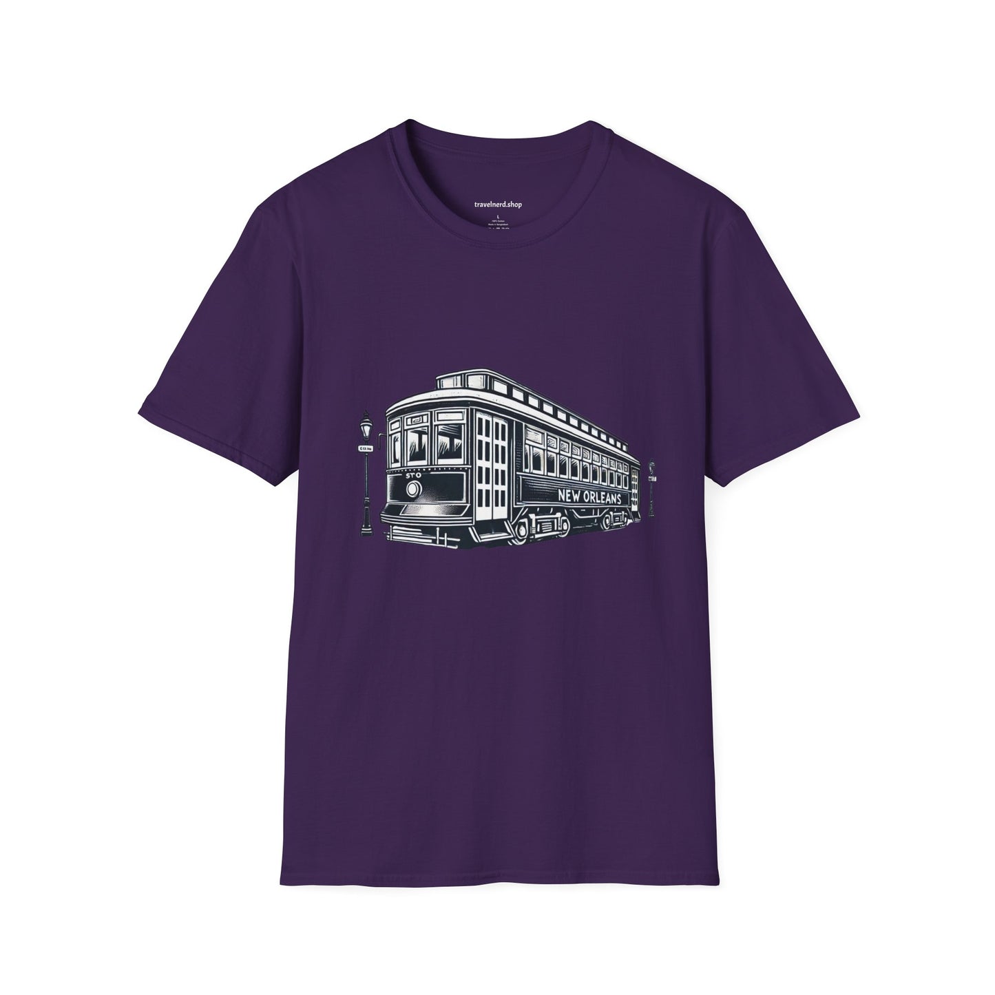 Vintage New Orleans Streetcar T-Shirt