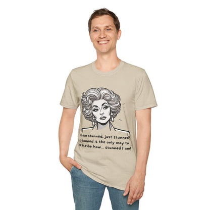 Funny Golden Girls Blanche Stunned T-Shirt