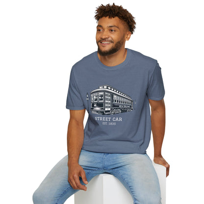 Vintage New Orleans Streetcar Unisex T-Shirt