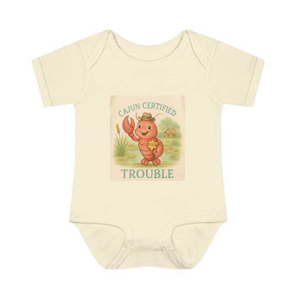 Cajun Certified Baby Bodysuit, Cute Infant Outfit, Baby Shower Gift, Infant Fashion, Adorable Baby Apparel
