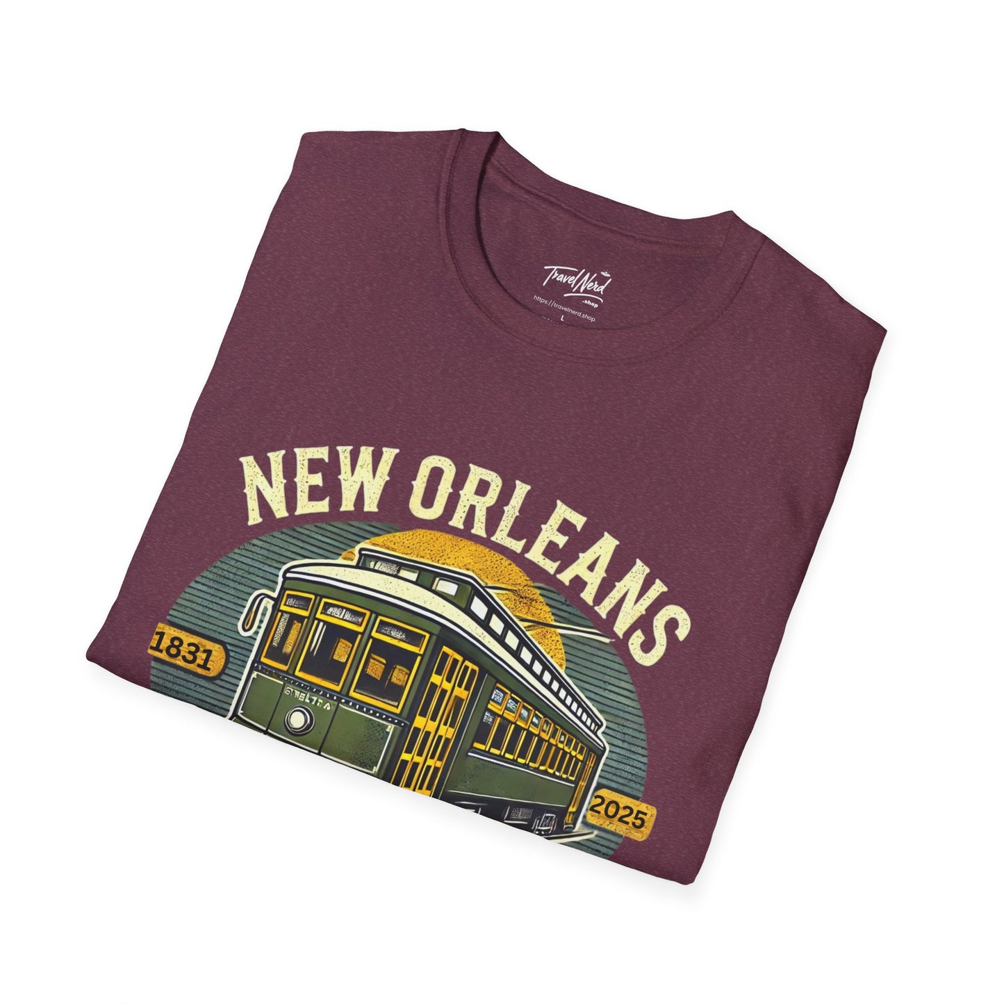 Streetcar Men's T-Shirt - New Orleans 1831 Design