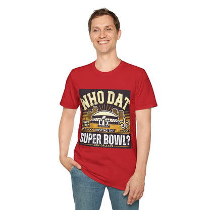 Saints Fan Super Bowl Host Unisex T-Shirt