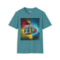 Vibrant Colorful New Orleans Streetcar T-Shirt