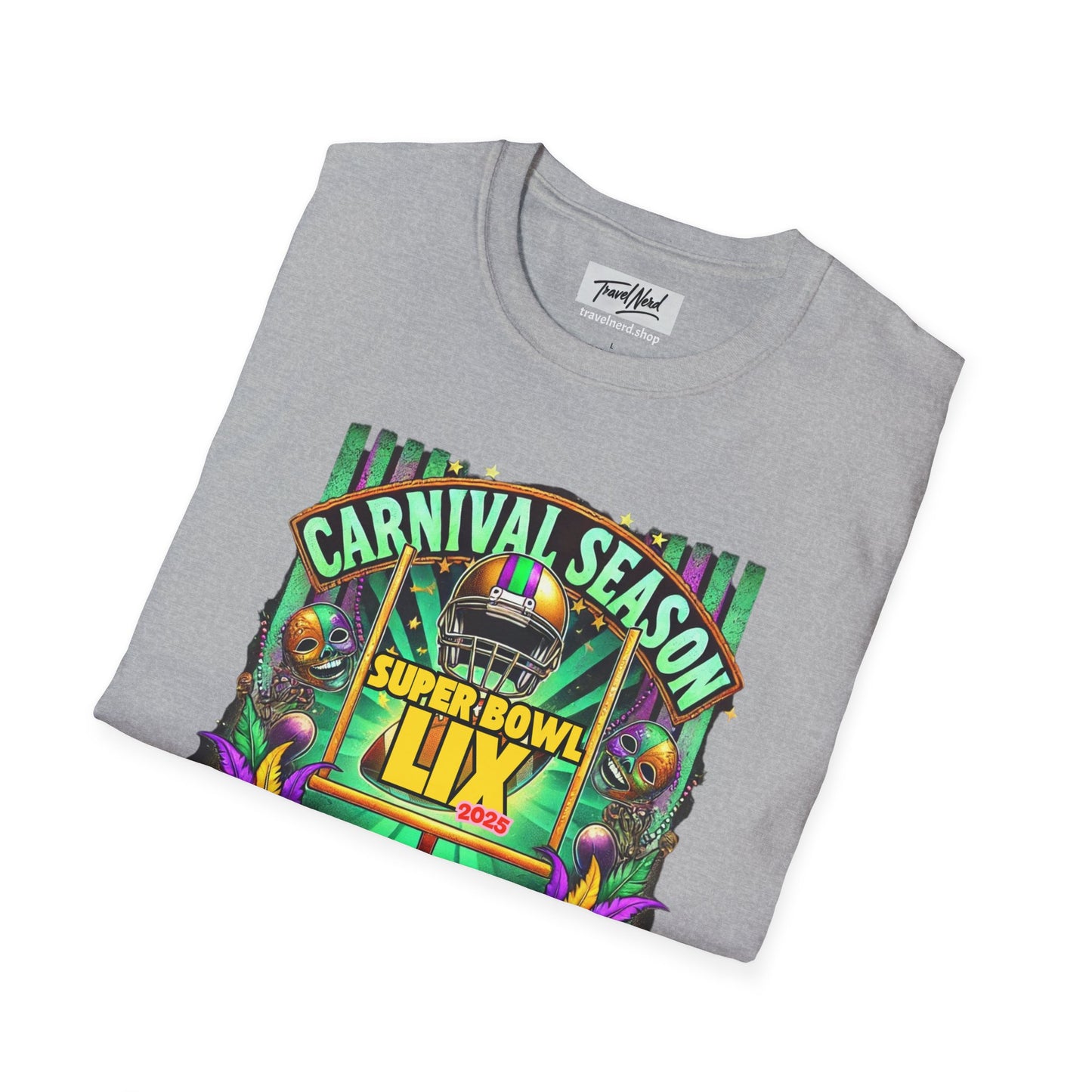 Mardi Gras Super Bowl T-Shirt