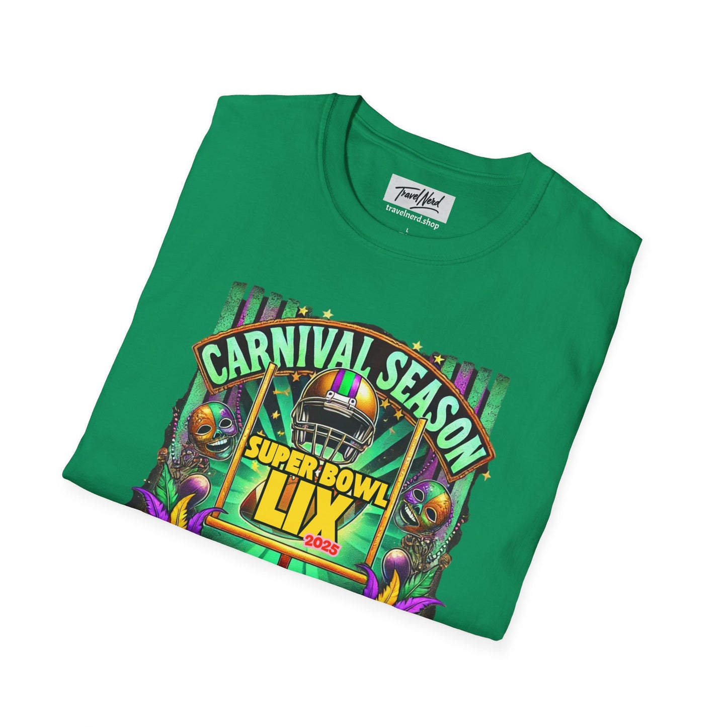 Mardi Gras Super Bowl T-Shirt