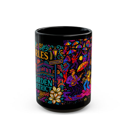 Garden District -  New Orleans Neon Neighborhoods Coffee Mug Collection