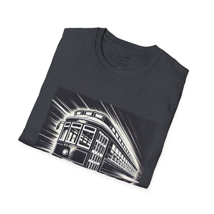 Streetcar Both Ways Fast Art Softstyle T-Shirt