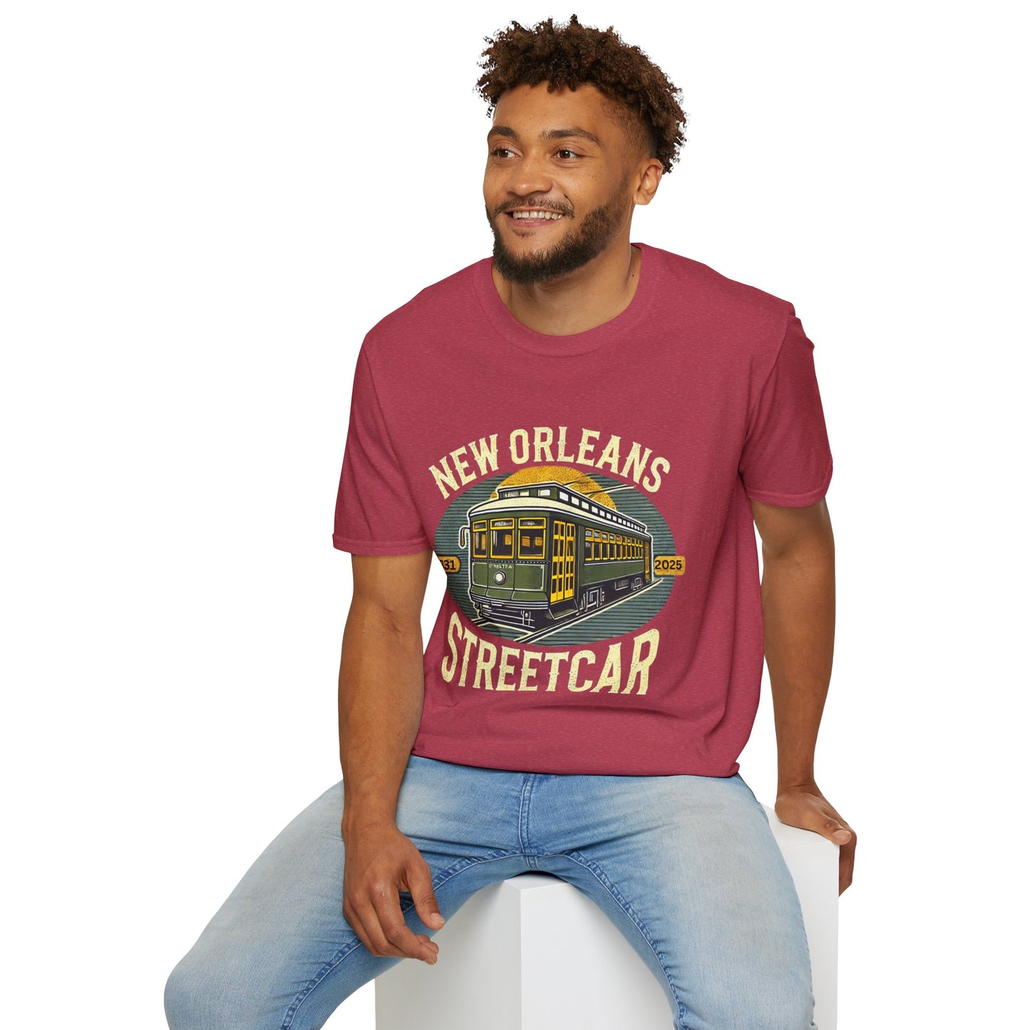Streetcar Men's T-Shirt - New Orleans 1831 Design