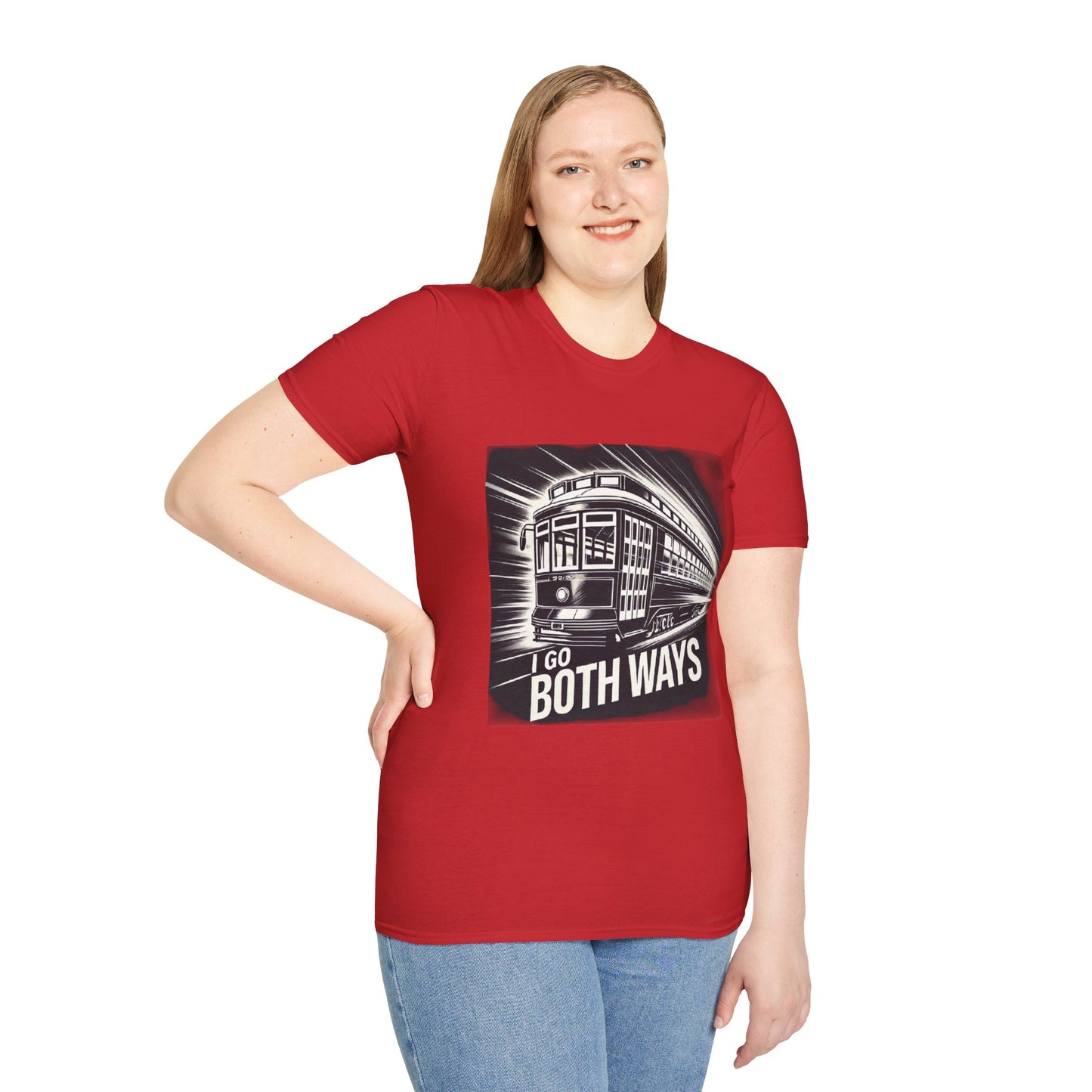 Streetcar Both Ways Fast Art Softstyle T-Shirt