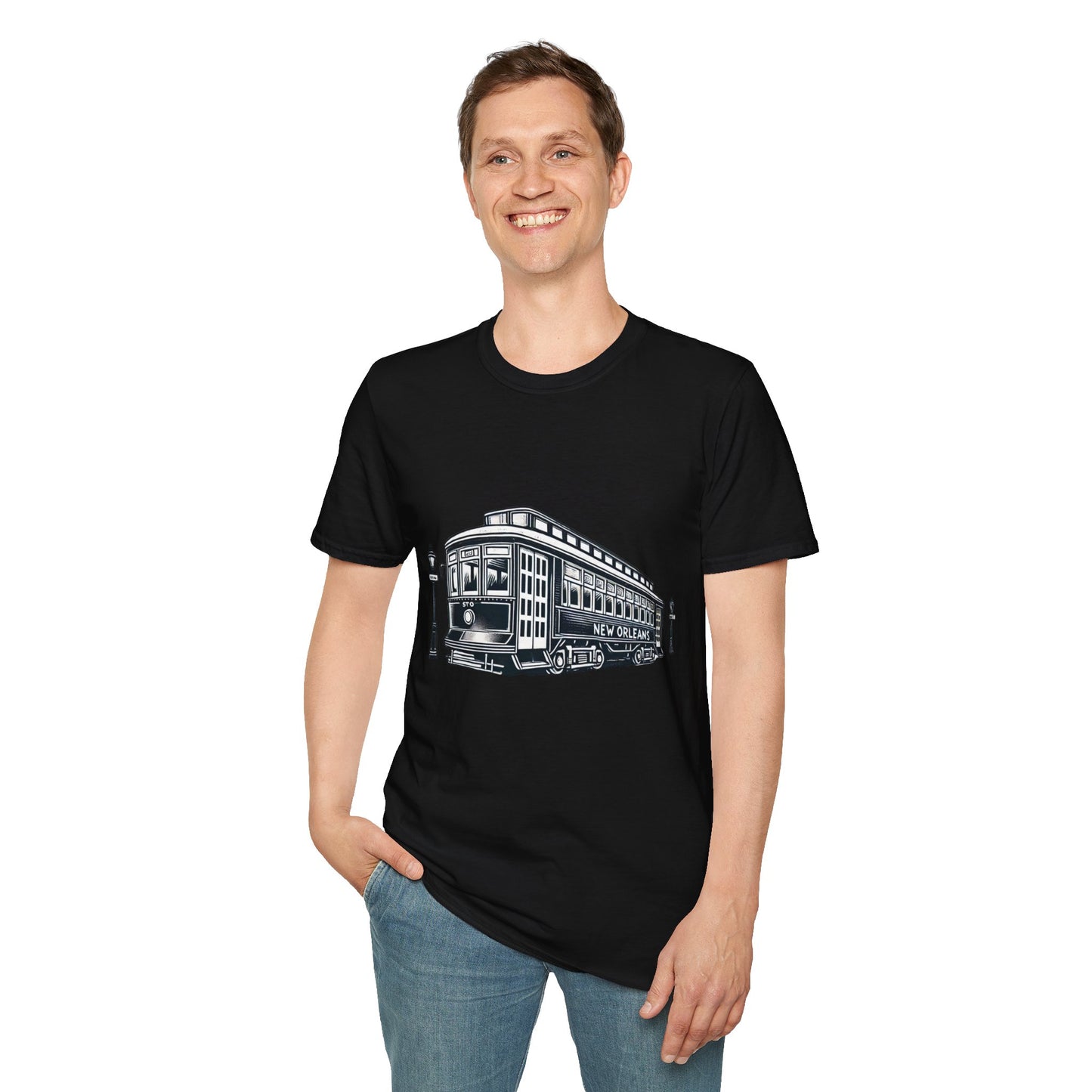Vintage New Orleans Streetcar T-Shirt