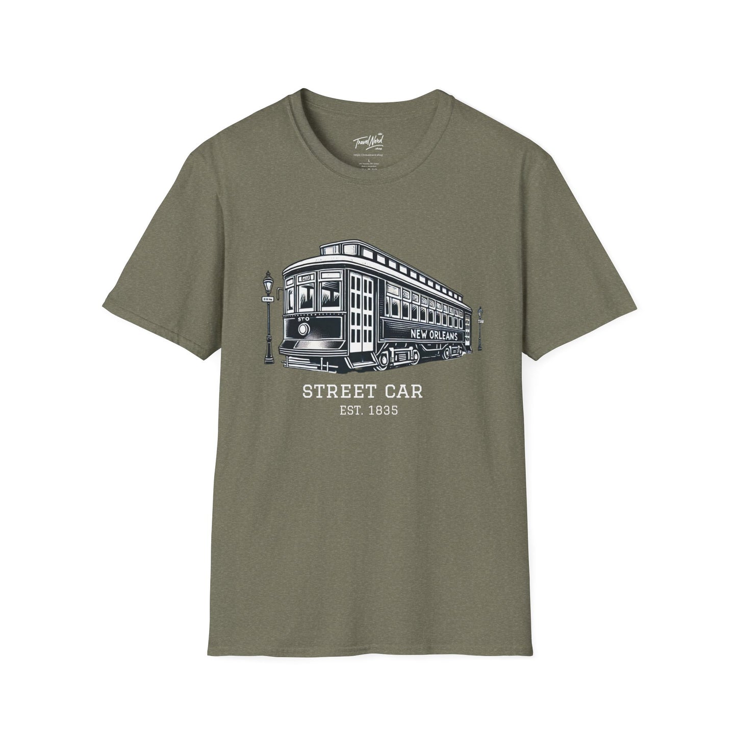 Vintage New Orleans Streetcar Unisex T-Shirt