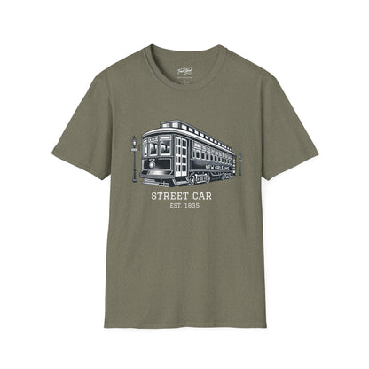 Vintage New Orleans Streetcar Unisex T-Shirt