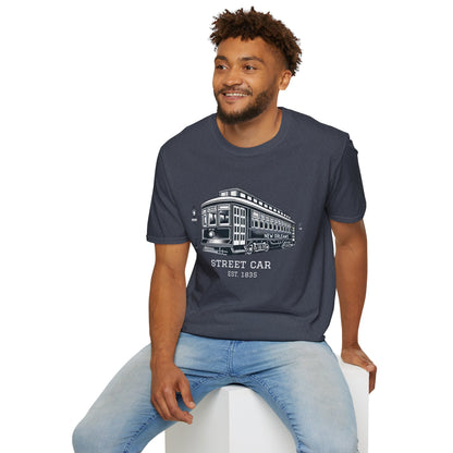 Vintage New Orleans Streetcar Unisex T-Shirt