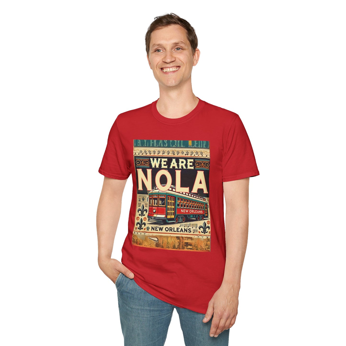 We are NOla Softstyle T-Shirt Men/Women's