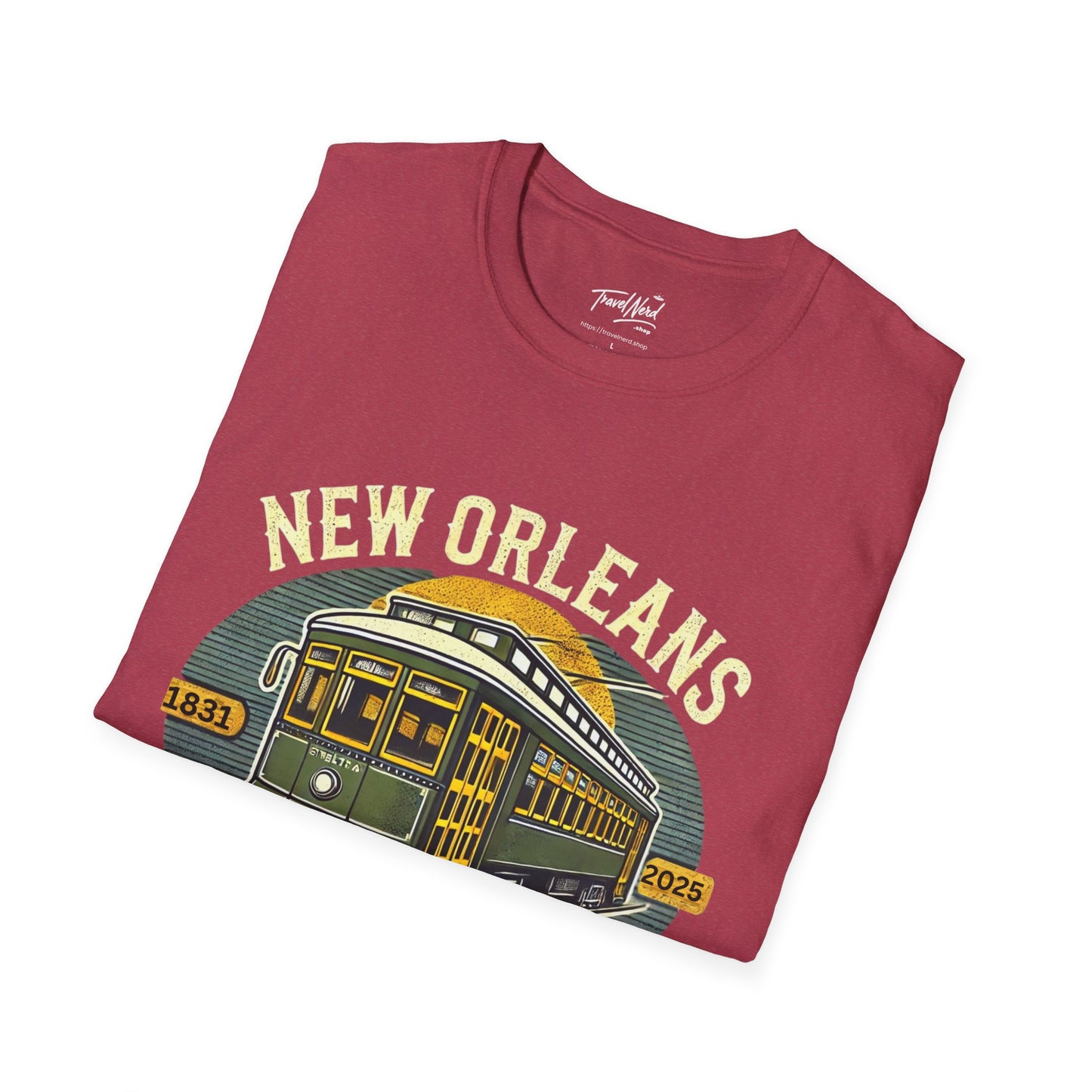 Streetcar Men's T-Shirt - New Orleans 1831 Design