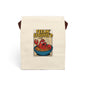 Playful Canvas Lunch Bag - 'Feelin' Etouffee'd' Design for Food Lovers, Eco-Friendly Tote, Cute Lunchbox, Gift for Chefs, Funny Cooking