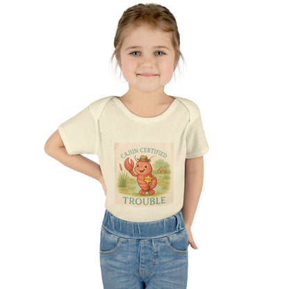 Cajun Certified Baby Bodysuit, Cute Infant Outfit, Baby Shower Gift, Infant Fashion, Adorable Baby Apparel