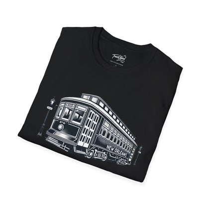 Vintage New Orleans Streetcar Unisex T-Shirt