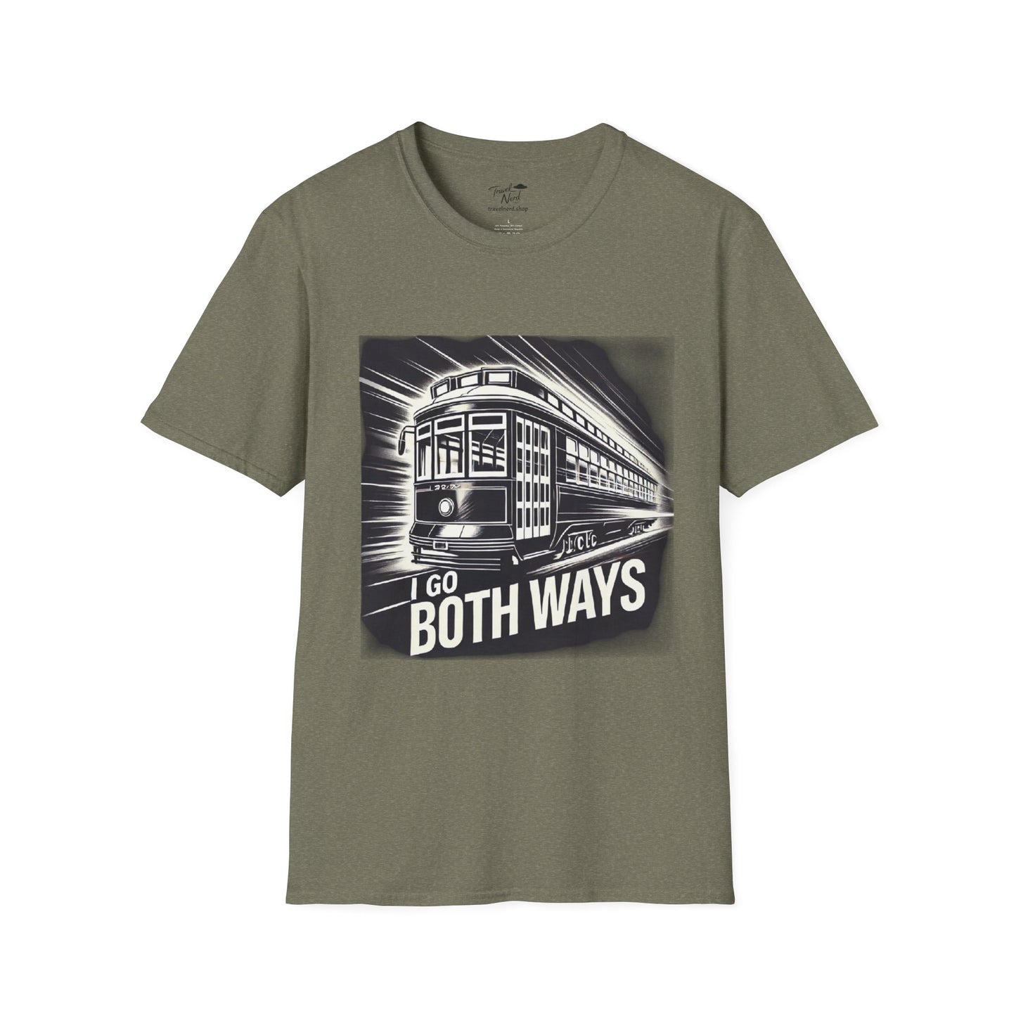 Streetcar Both Ways Fast Art Softstyle T-Shirt