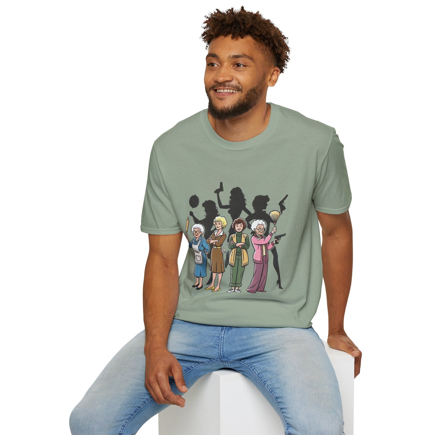 Cartoon Golden Girls T-Shirt
