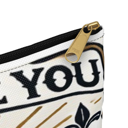 Travel Pouch with Cajun Motivational Phrase 'Roday'