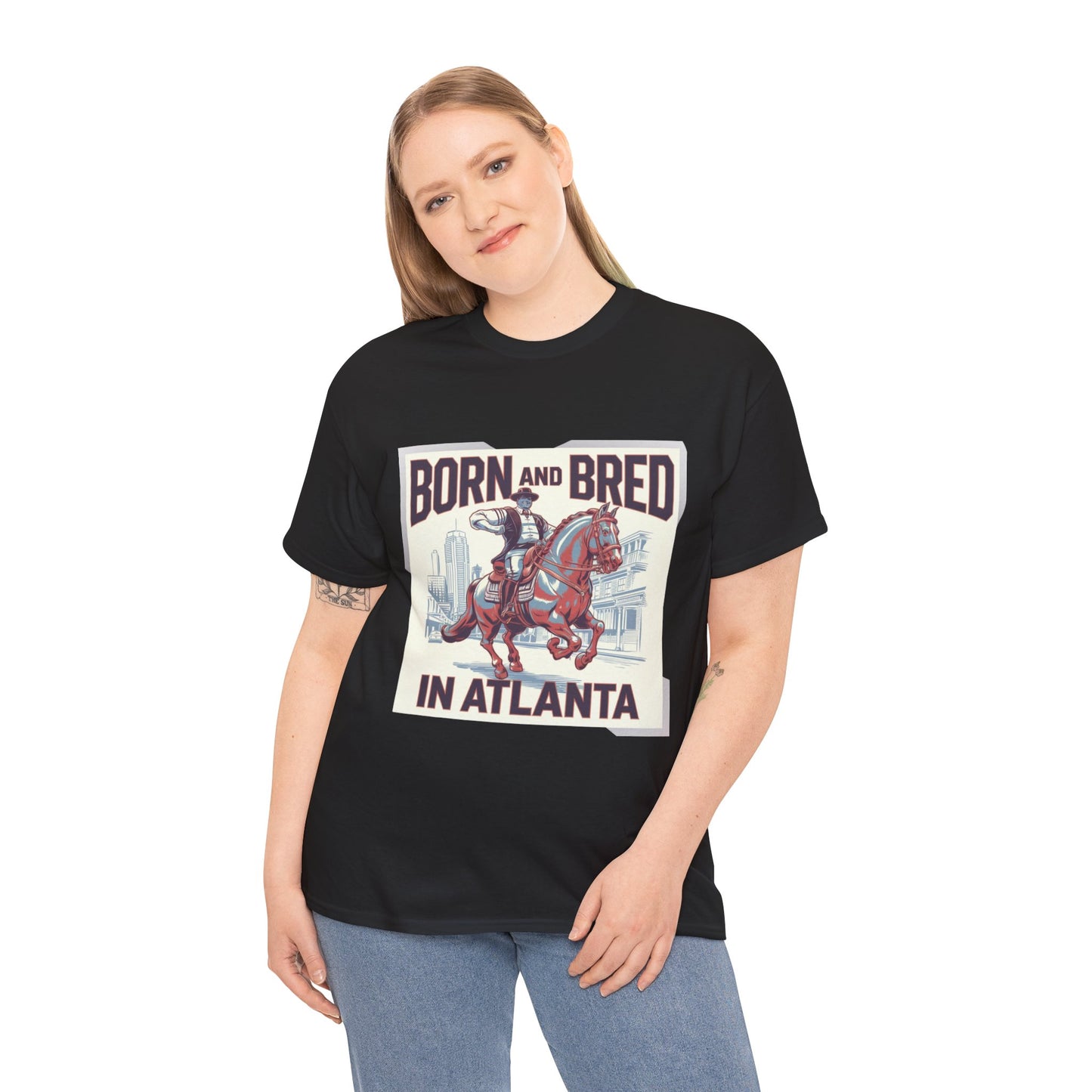 Born and Bred in Atlanta Tank, Casual Summer Top, Gift for Orlando Lovers, Outdoor Activity Wear, Unique Florida Style