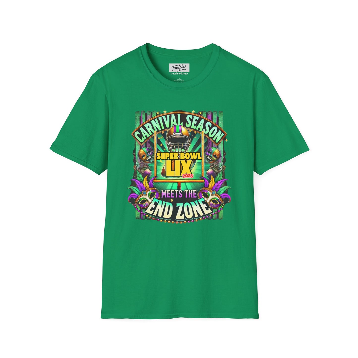 Mardi Gras Super Bowl T-Shirt