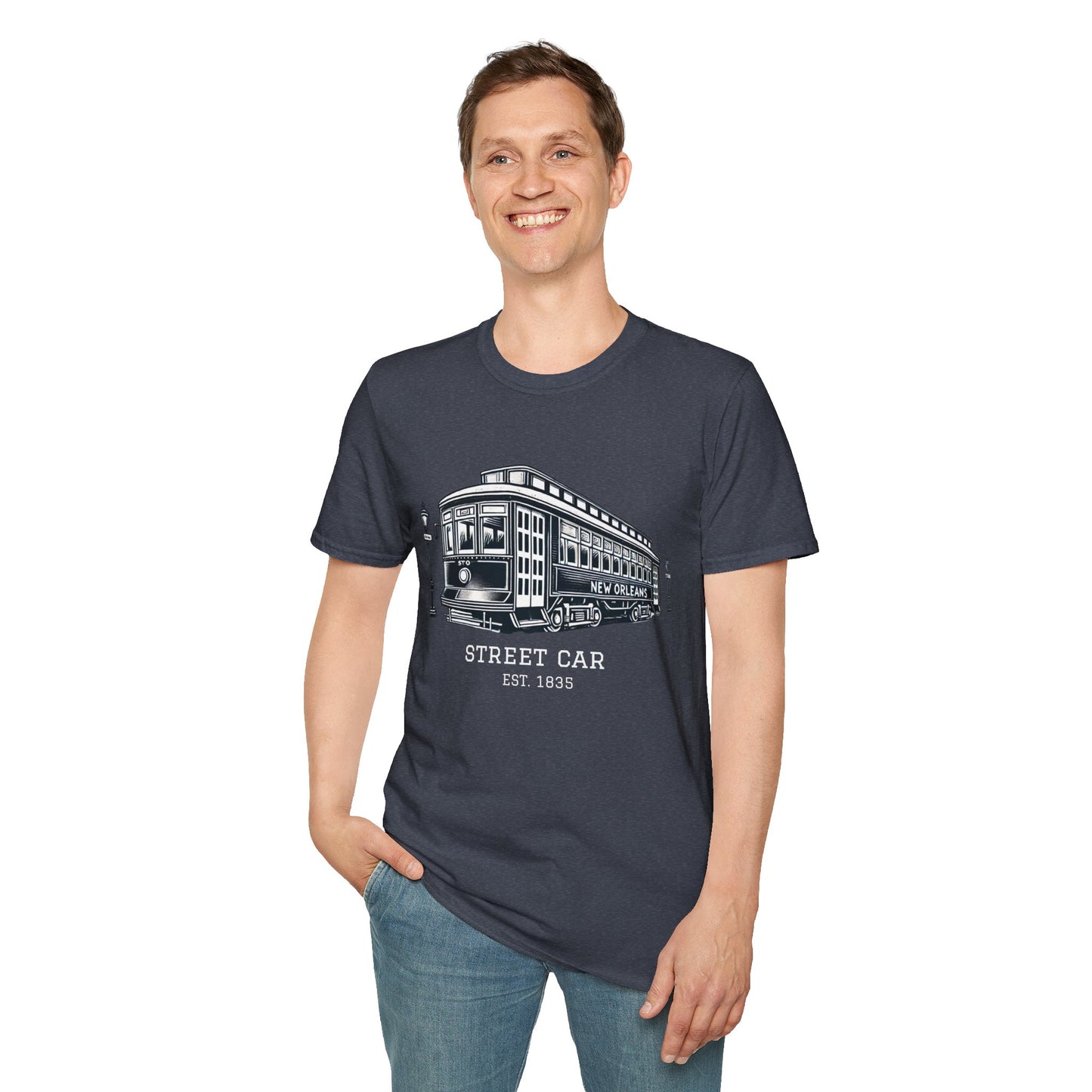 Vintage New Orleans Streetcar Unisex T-Shirt