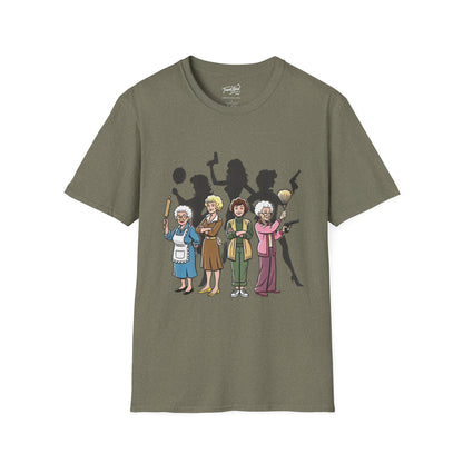 Cartoon Golden Girls T-Shirt