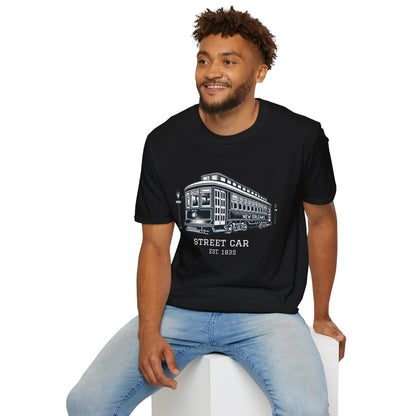 Vintage New Orleans Streetcar Unisex T-Shirt