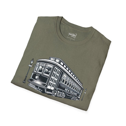 Vintage New Orleans Streetcar Unisex T-Shirt